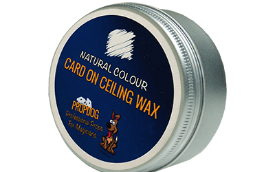 Card on Ceiling Wax 50g (Natural) by David Bonsall and PropDog