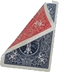 Double Back Bicycle Cards (blue - red)