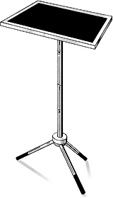 Magic Table III - Table universelle avec une finition velours