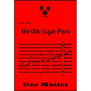 Write Size Pen de Jon Allen