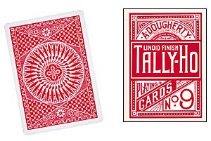 Cards Tally Ho Circle Back (red)