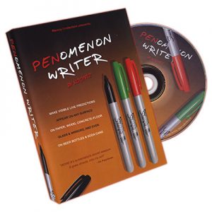 PENomenon Writer (Green, Gimmick and DVD) by Menny Lindenfeld and Koontz