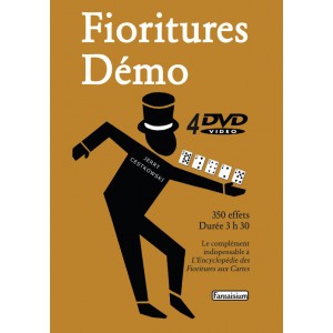 Fioritures Démo - Pack de 4 DVD