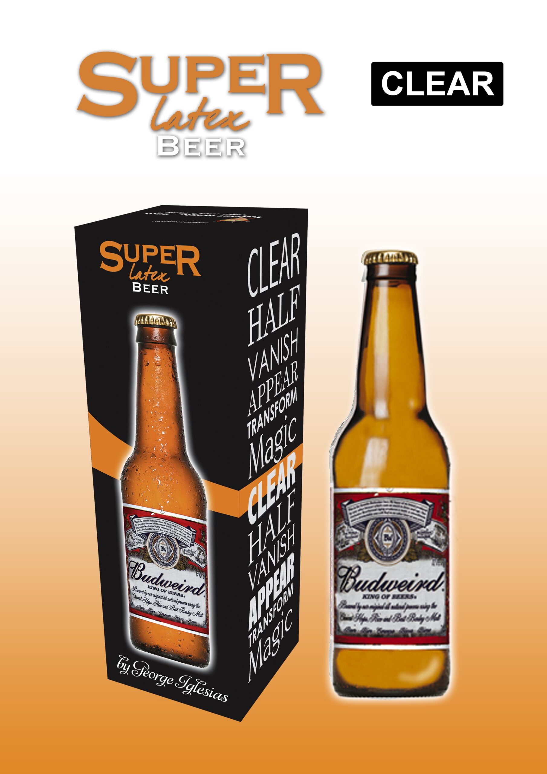 Super Latex beer (clear) - Brown Color