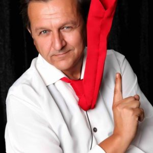 Crazy Tie by Victor Voitko - Black Color