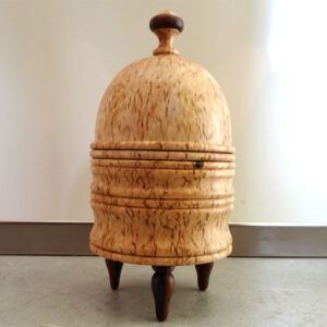The Tarbell Orange Vase (Masur Birch wood)