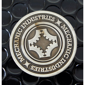 Full Dollar Coin (Gun Metal Grey) by Mechanic Industries