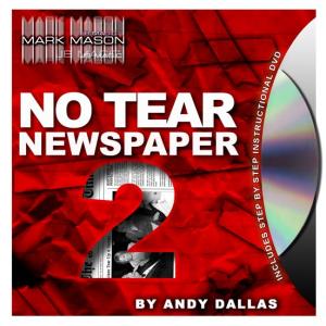 No Tear Newspaper 2 par Andy Dallas (journal déchiré et raccommodé sans effort)