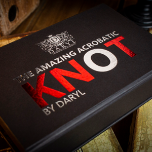 Amazing Acrobatic Knot w/xtra knot white and red by Daryl