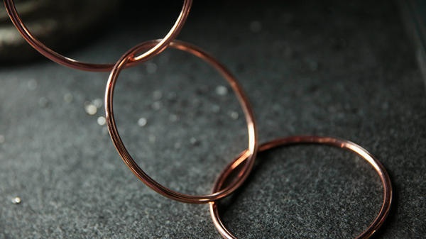 4" Linking Rings (Rose)