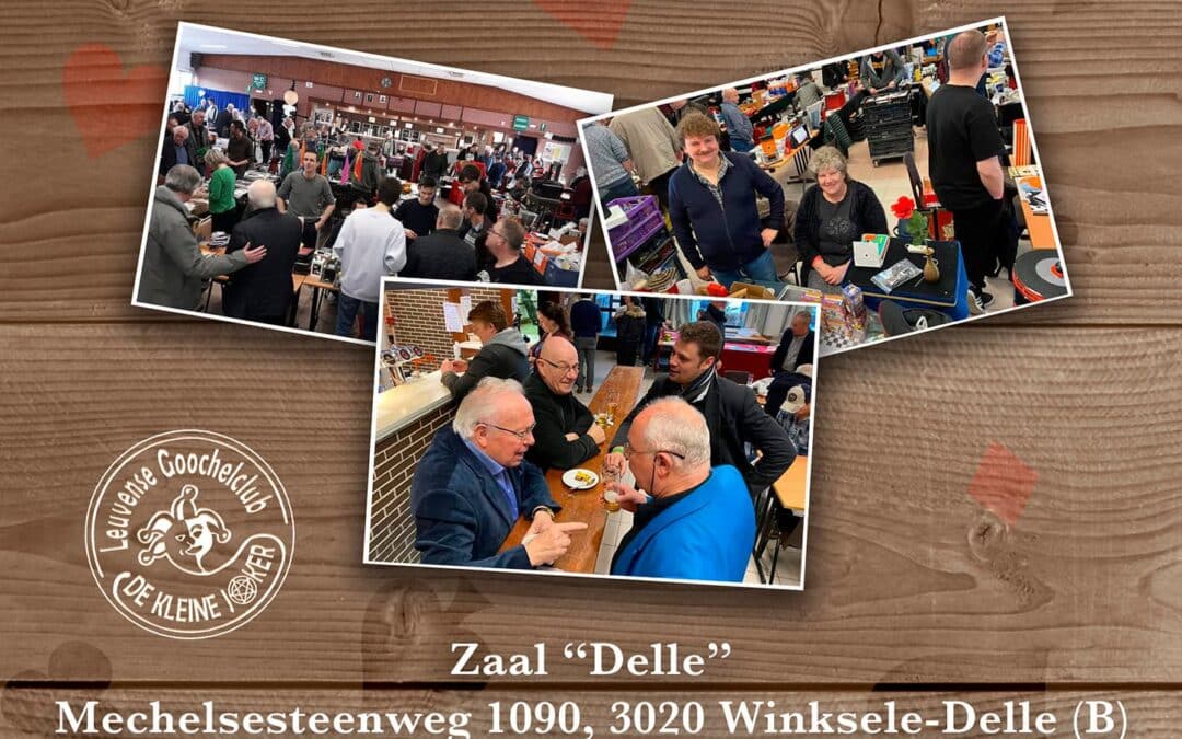 Bourse de magie à Leuven – 10 février 2024 -Beurs goochelartikelen – tweedehands en dealers